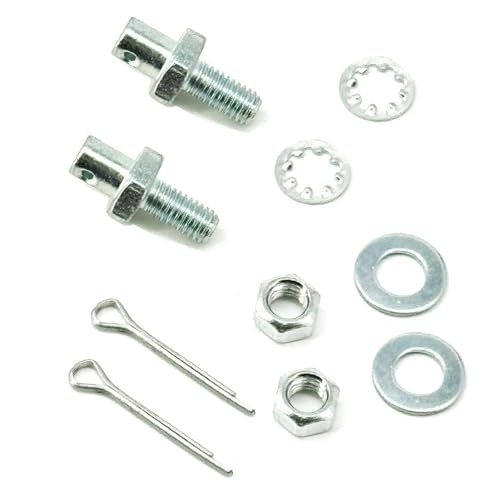 2-Pack Throttle Cable Adapter Stud Kit #8009 Compatible with 1977-later