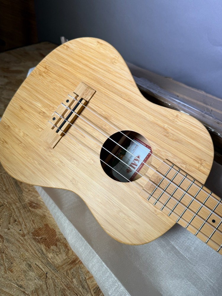 Kala Bamboo Concert Ukulele New