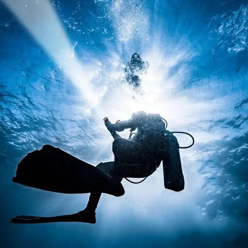 Most Powerful Professional Scuba LED Dive Flashlight Underwater Light Dive Torch