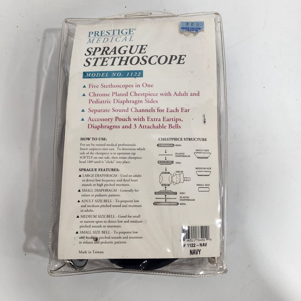 Sprague Stethoscope Prestige Medical Teaching Stethoscope