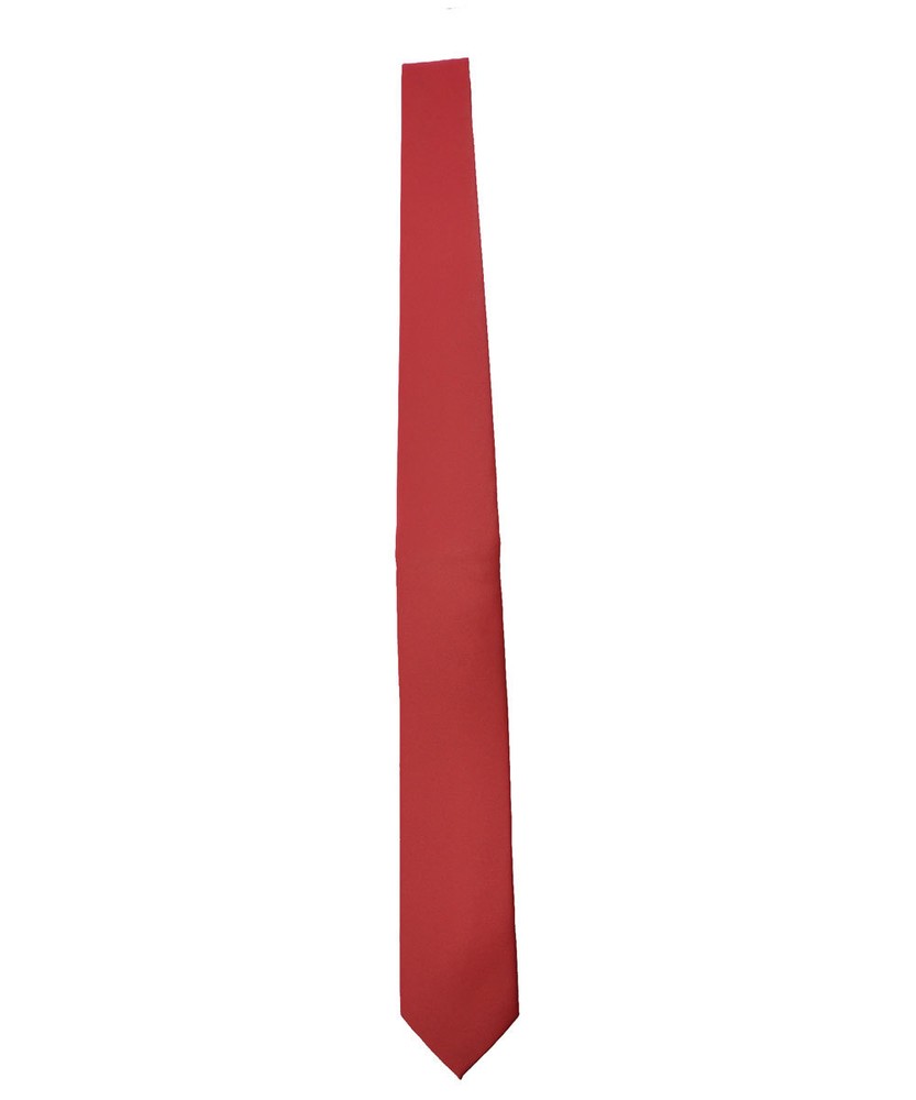 Men's solid color narrow tie width 2 1/2 inches