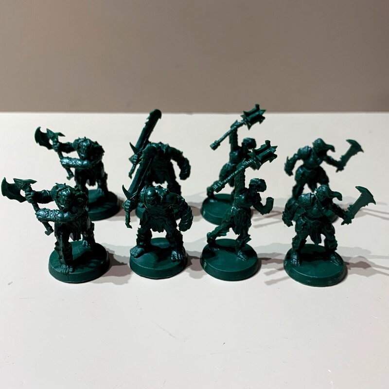 19pcs Orcs Goblins Abomination Heroquest Kellar's Keep Quest Board Game Minis