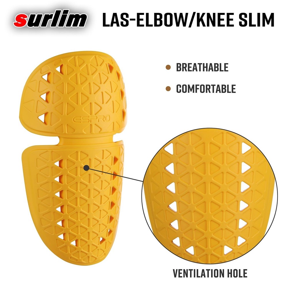 Surlim Motorcycle Armor Insert Pads CE Level 2 Motorcycle Protector CE Armor ...