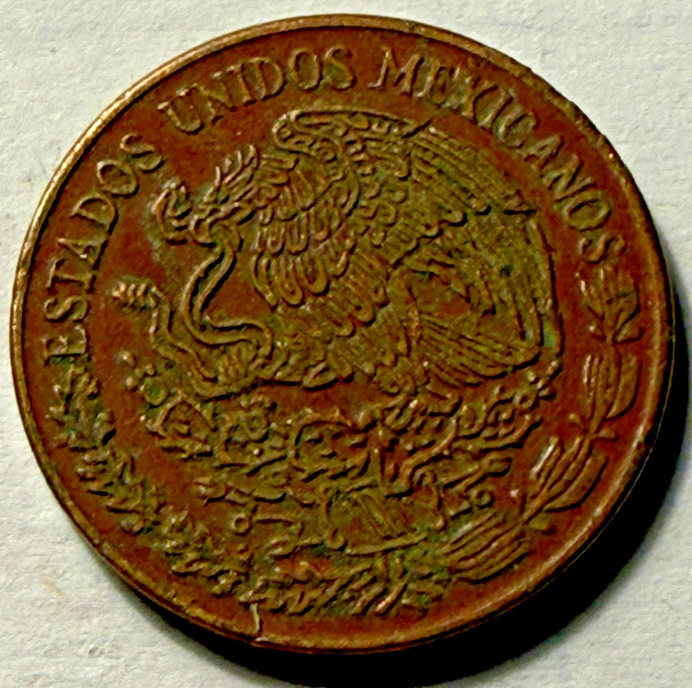 1976 Mexico 5 Centavos Five