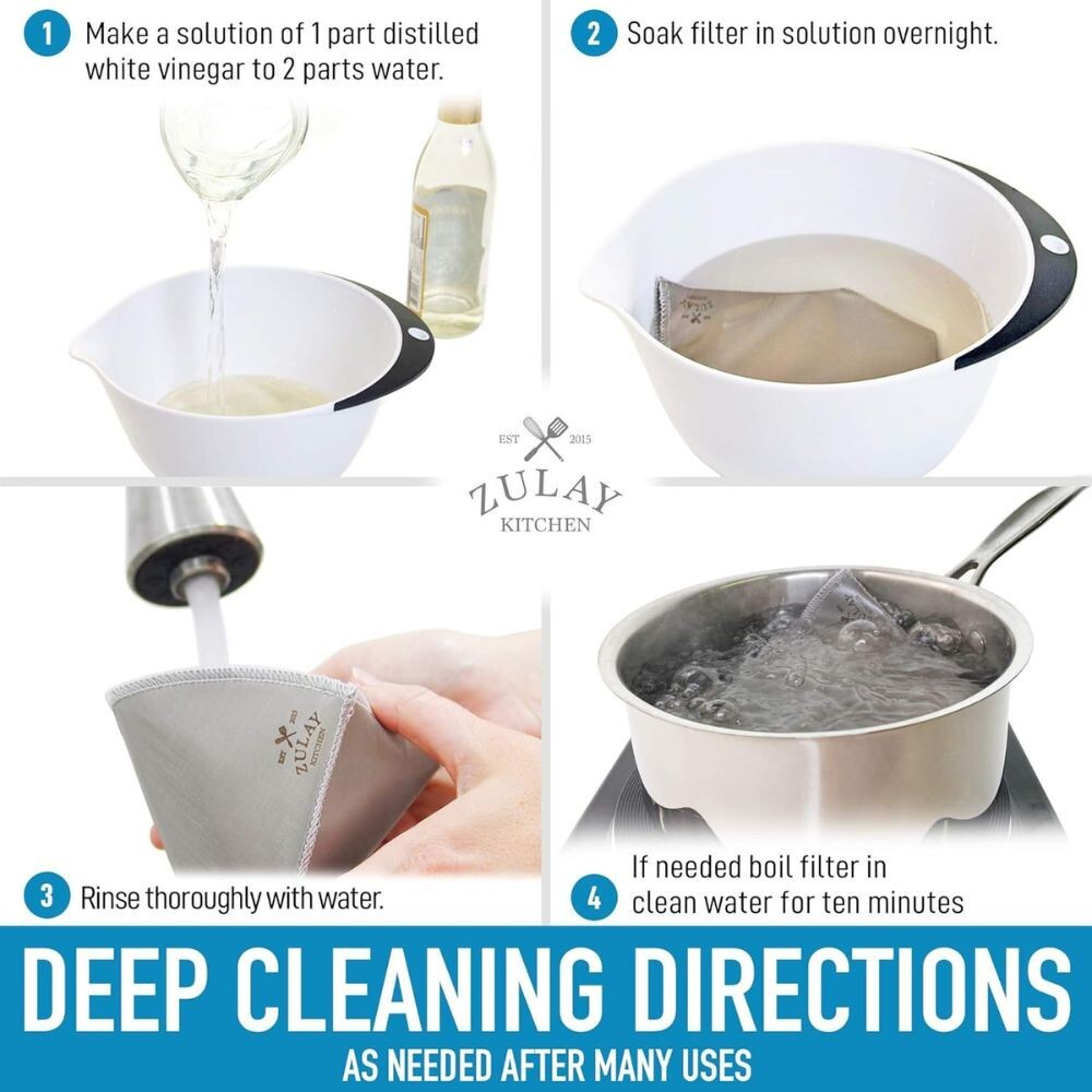 Zulay Reusable Pour Over Coffee Filter