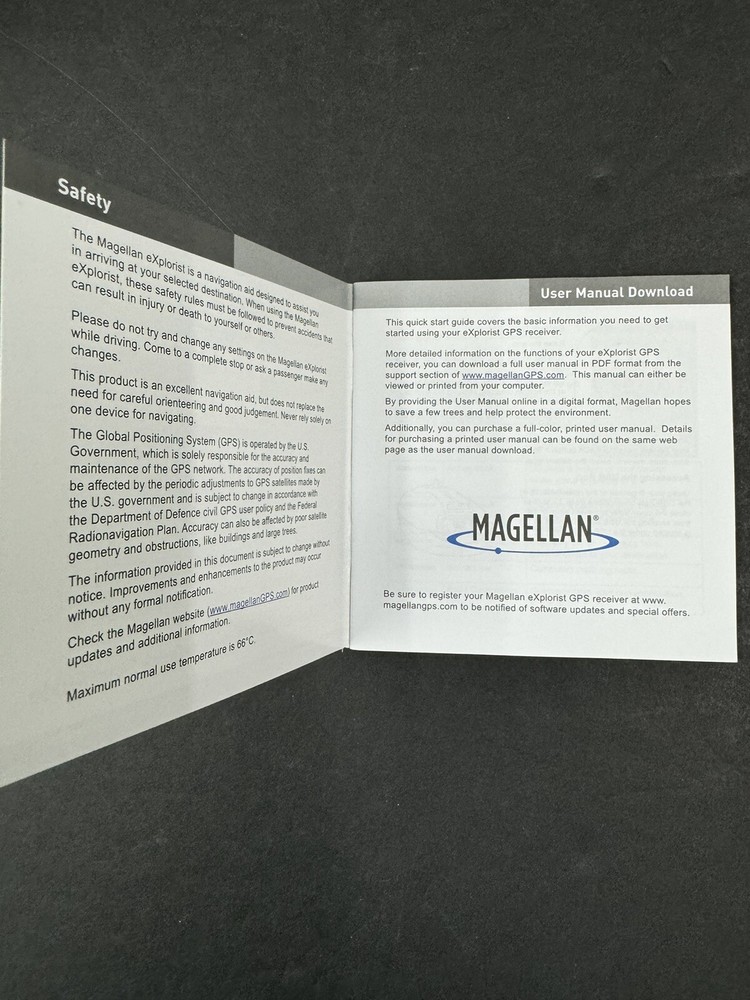 Magellan eXplorist 110 Handheld Geocaching GPS *Tested & Working*