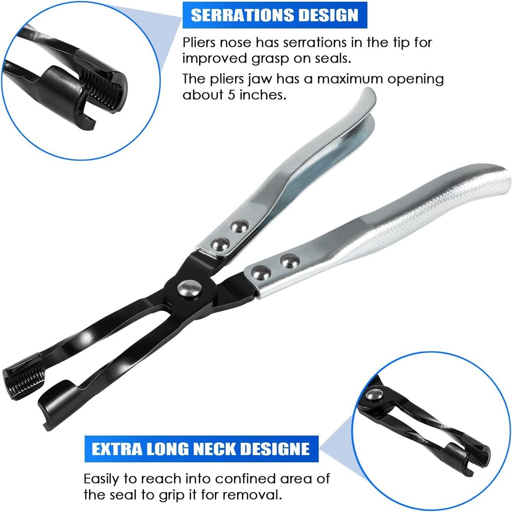 66784 Stud Mount Spring Compressor Tool & HW0107 Stem Seal Pliers & 19700 Hose