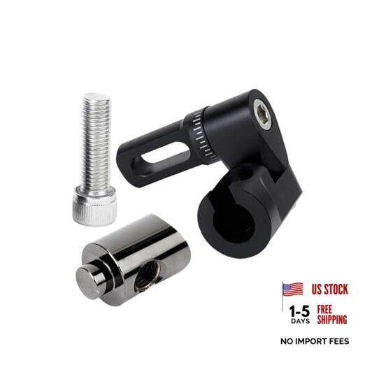 Single Side Adjustable V-Bar Mount Quick Disconnect Bow Rod Stabilizer,