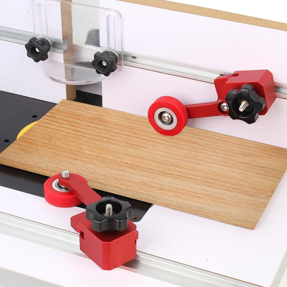 Updated Bearing Roller Featherboards, Precision Stock Guides for Table Saw Route