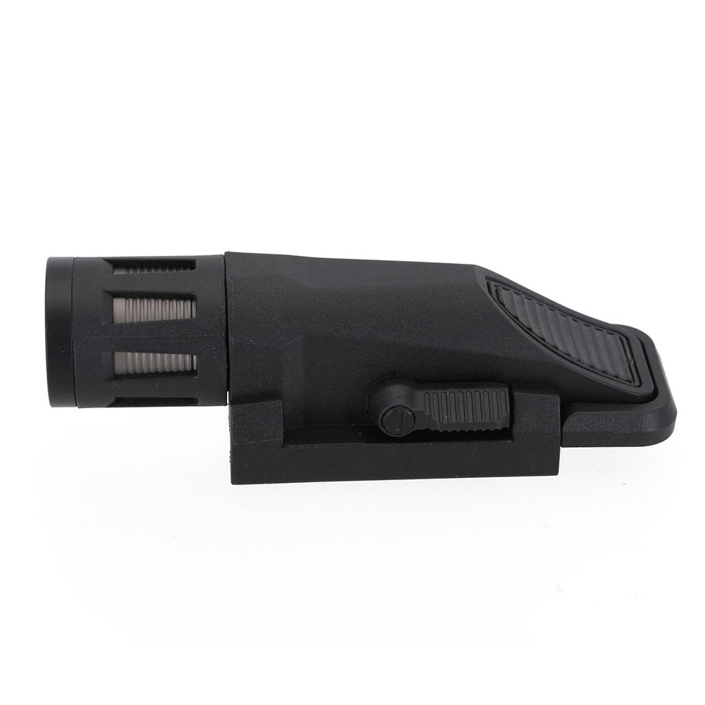 2PCS Black Tactical 400 Lumen Weapon Mounted Light Multifunction LED Flashlight