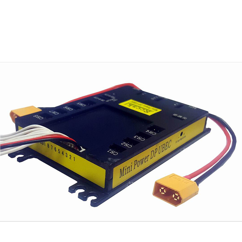 Mini Power DP Ubec servo Distribution section board 7-13V voltage w/ Dual Input