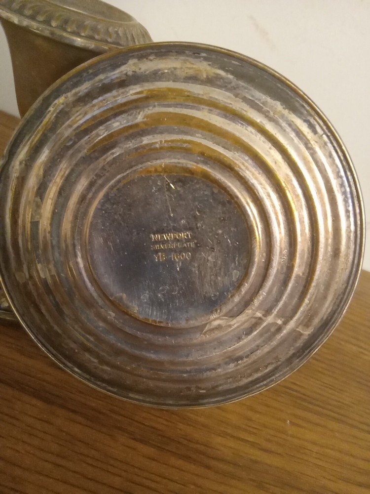 Weighted Silverplate Candlestick Holders