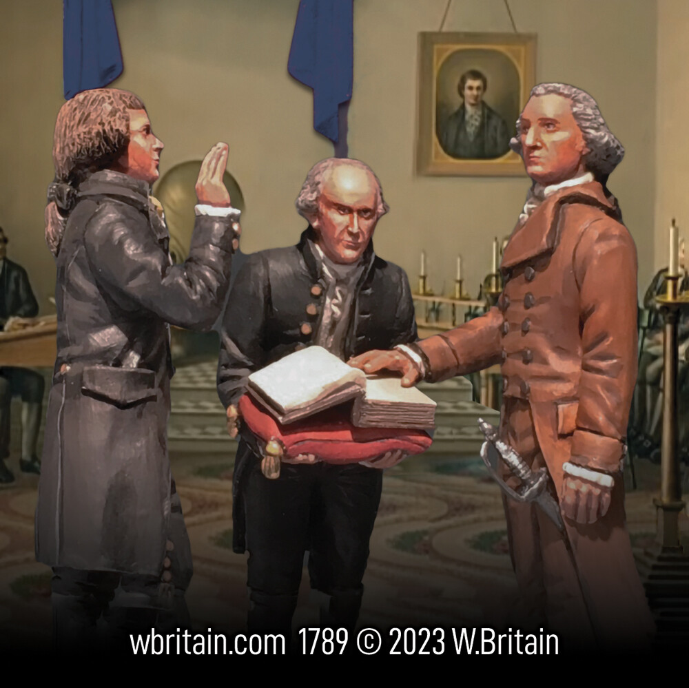 W.Britain 1789 Washington's Inauguration (Britains)