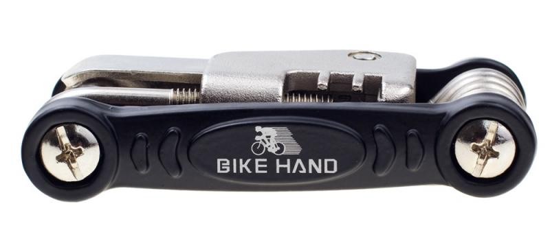 EyezOff 18-Function Folding Bicycle Multi Tool (Black/Silver)