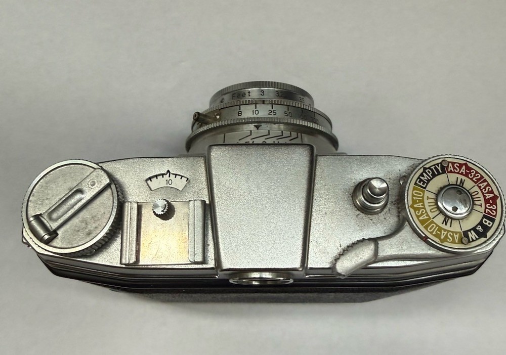 Vintage 35mm Ward 35 Camera Basic Lens With Leather Case Super Clean Functions!