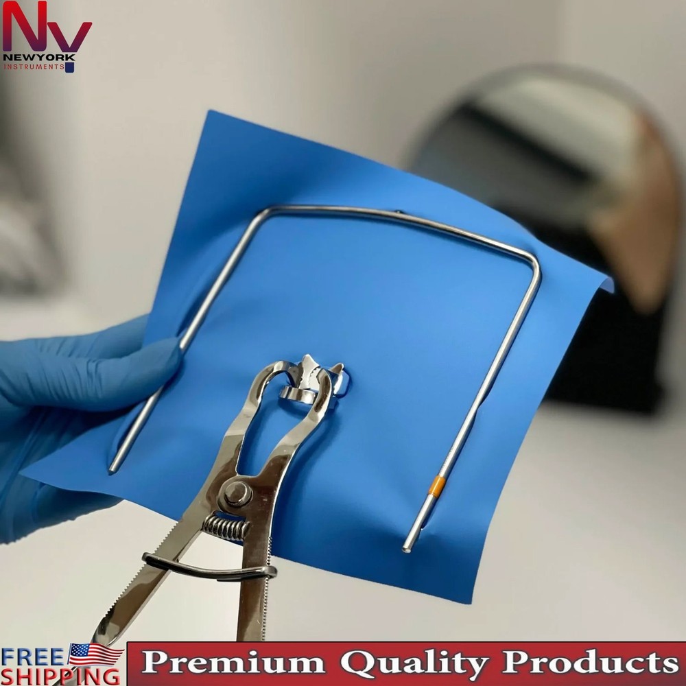 Dental Rubber Dam Instrument Frame Medium Size Endodontic Isolation Tool Steel