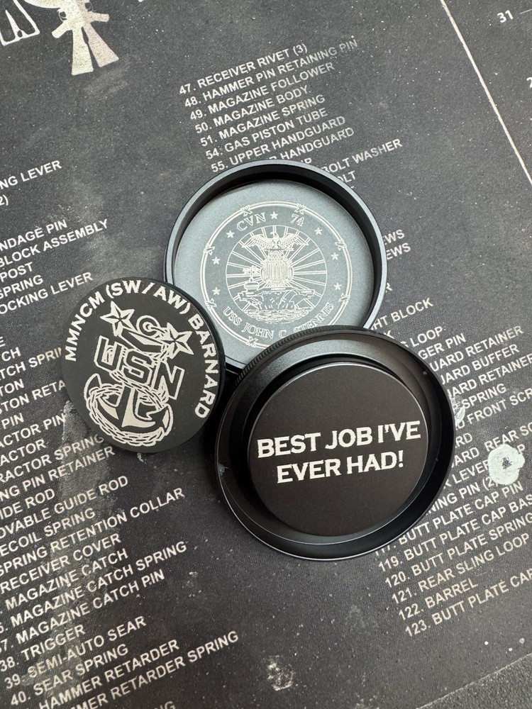 Custom Engraved zyn metal can