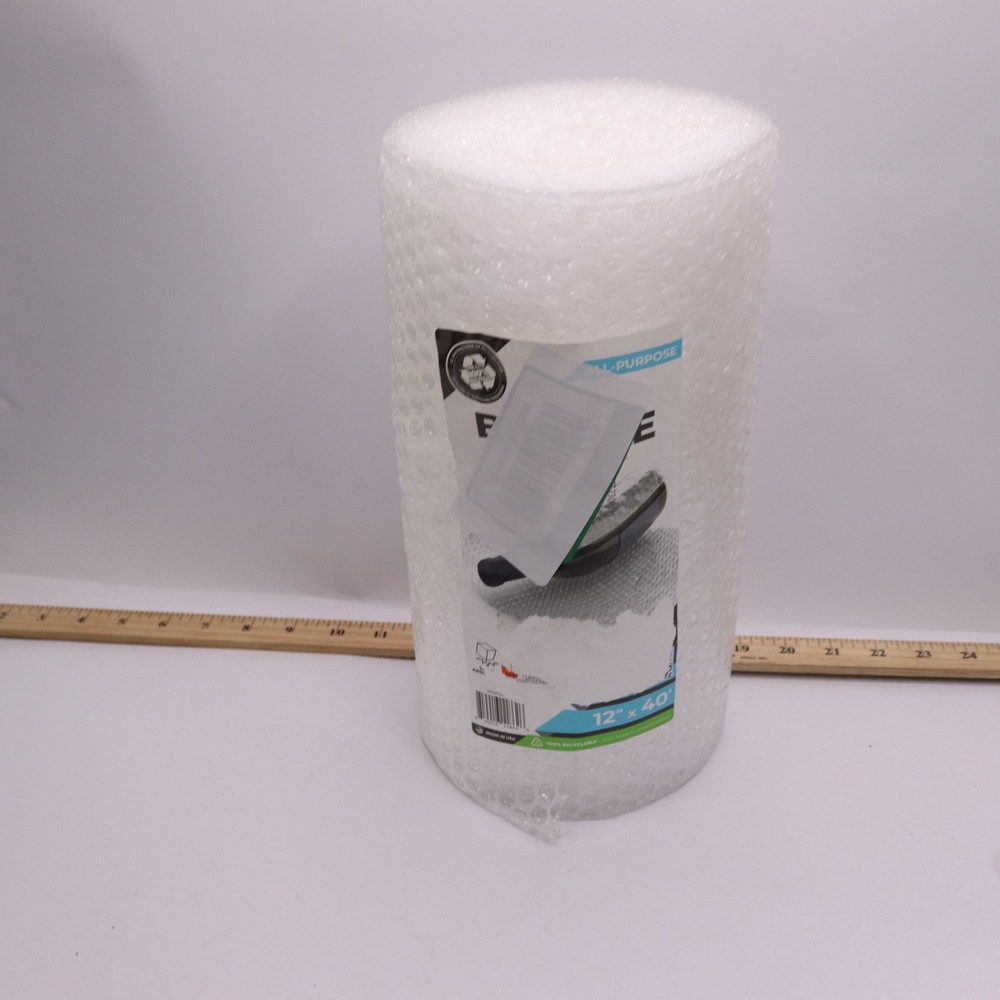 Bubble Cushion Clear 3/16 x 12 x 40 ft.