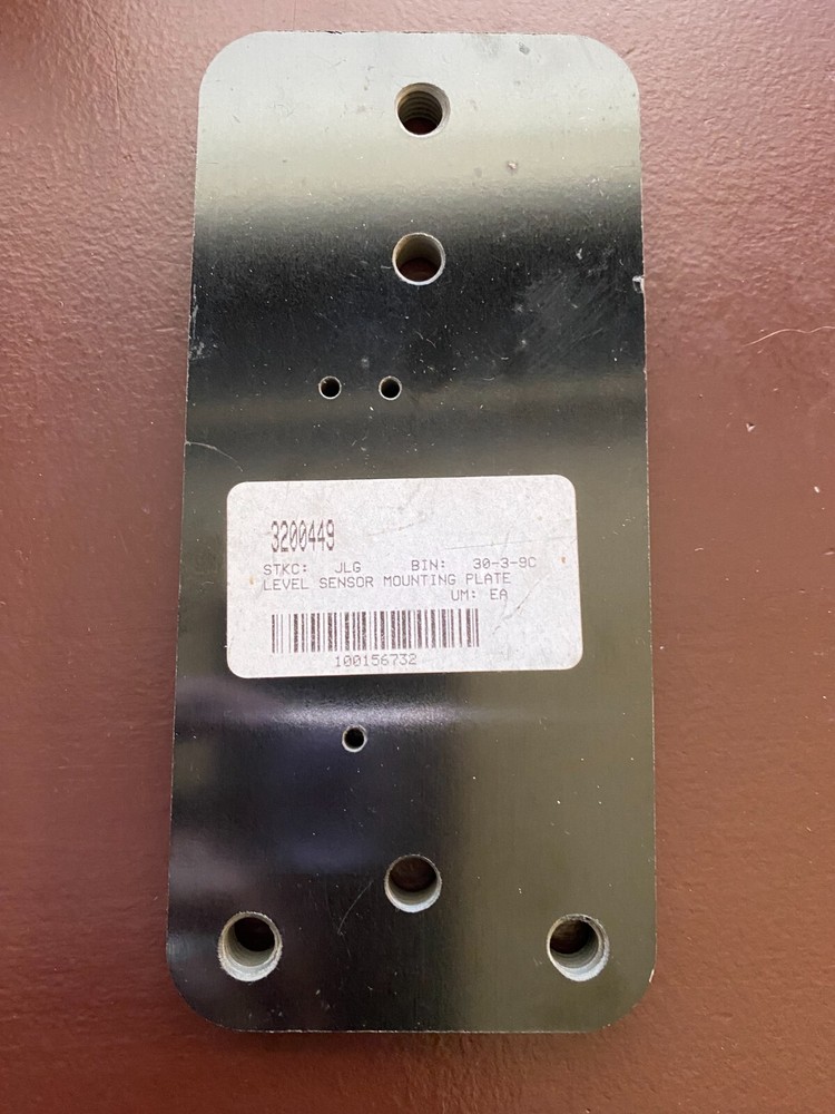 JLG Level Sensor Mounting Plate #3200449
