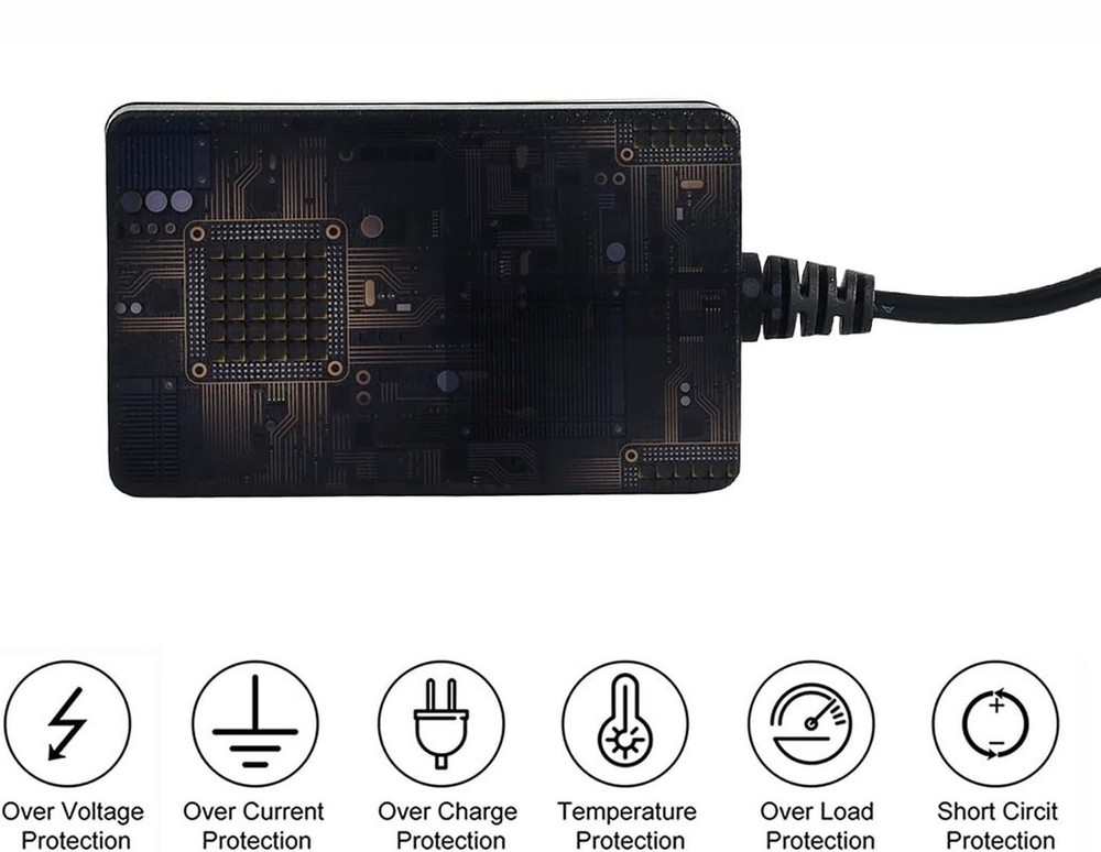 Replacement 9V 3A AC-DC Adapter negative Centre Power Supply for Line 6 HX Stomp