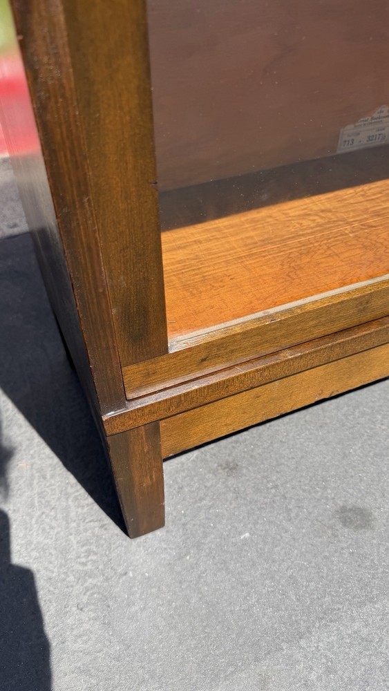 Globe Wernicke 3-stack Sectional Bookcase. Unrestored All Original Hardware.1950