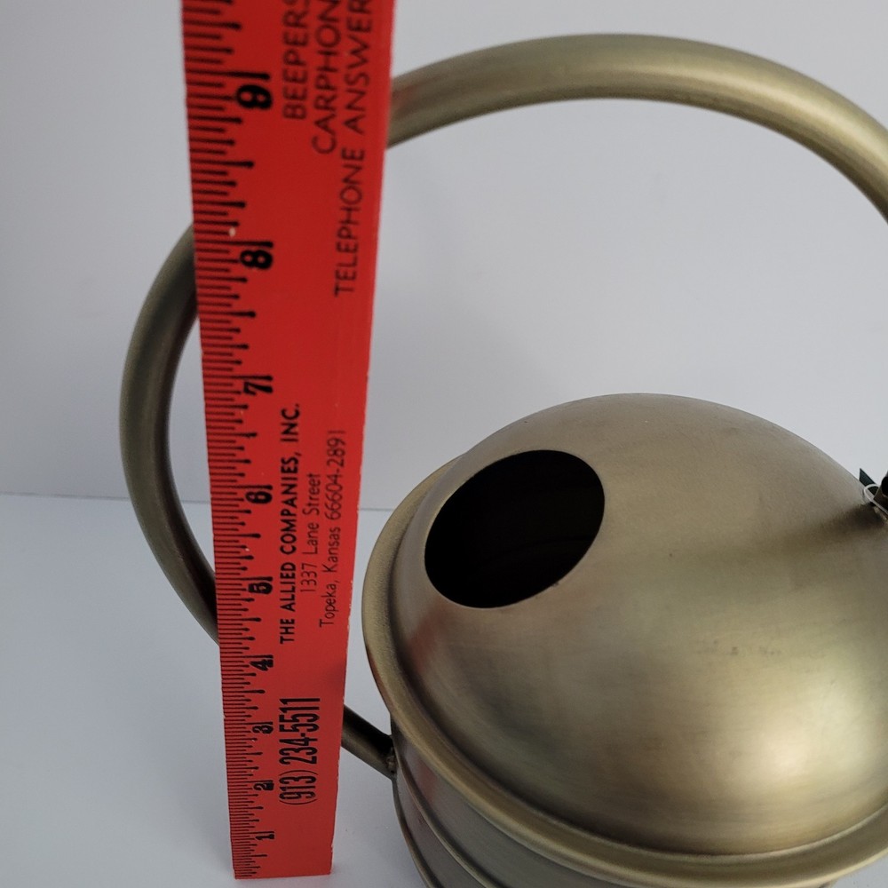 Brass Watering Can 9" H NEW