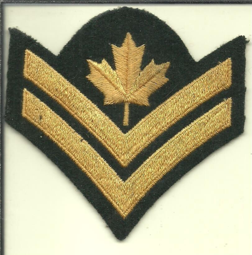 Royal Canadian Air Force (Master Corporal) Patch