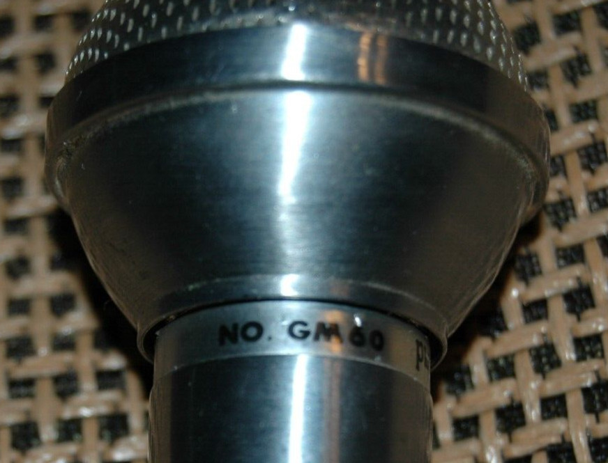 Vintage Philmore GM60 Dynamic Microphone Customized with VC & 1/4" Jack
