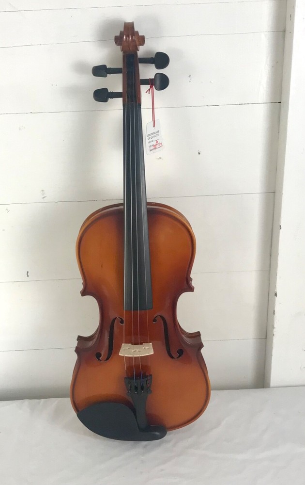 Violin w/ Case & Bow. Unbranded. 4/4 Full-Size