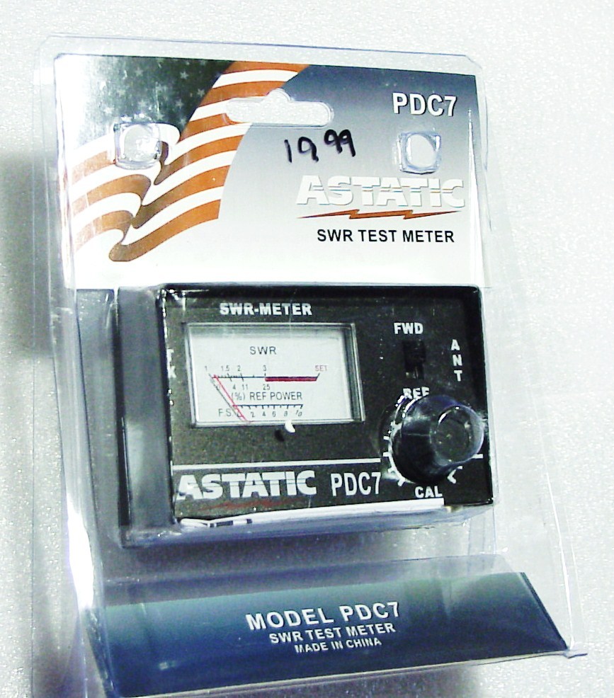 SWR Test Meter - Astatic PDC-7 Basic but Quality