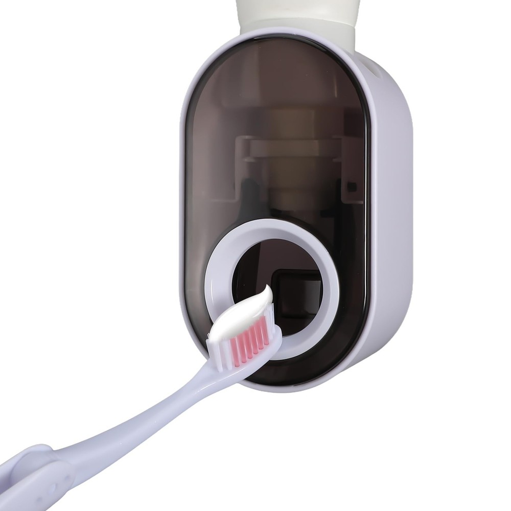 Toothpaste Dispenser Wall Mounted for Bathroom Automatic Toothpaste Squeezer ...