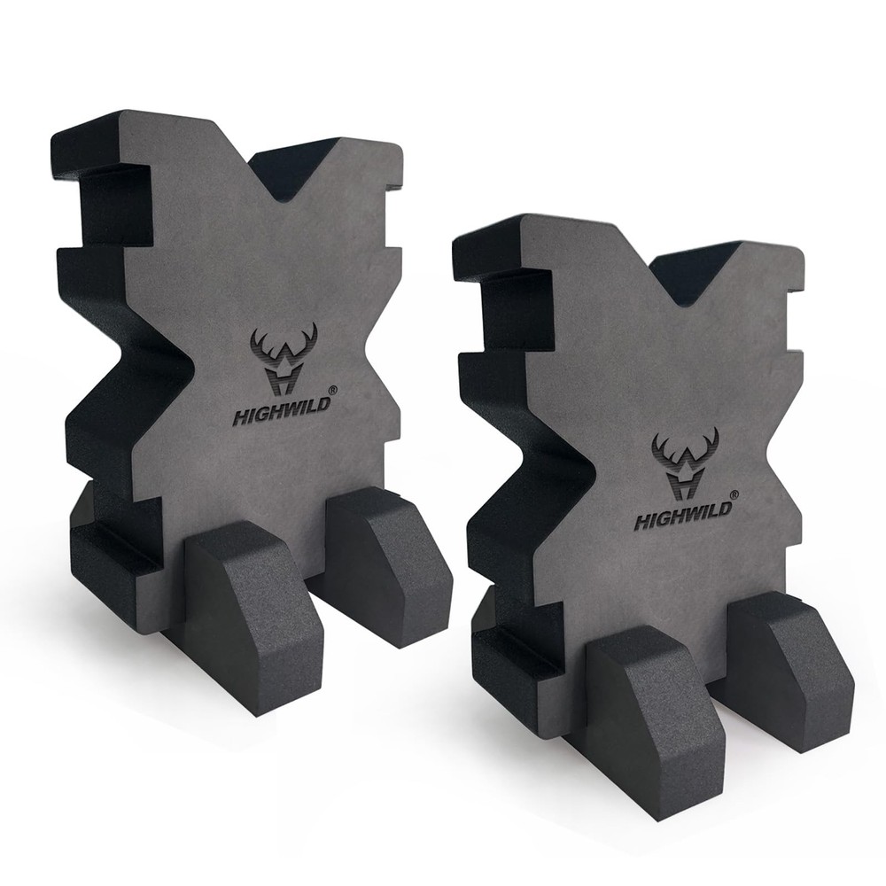 Highwild Shooting Foam Rest X-Block Bench with Base - 2 Pack 2