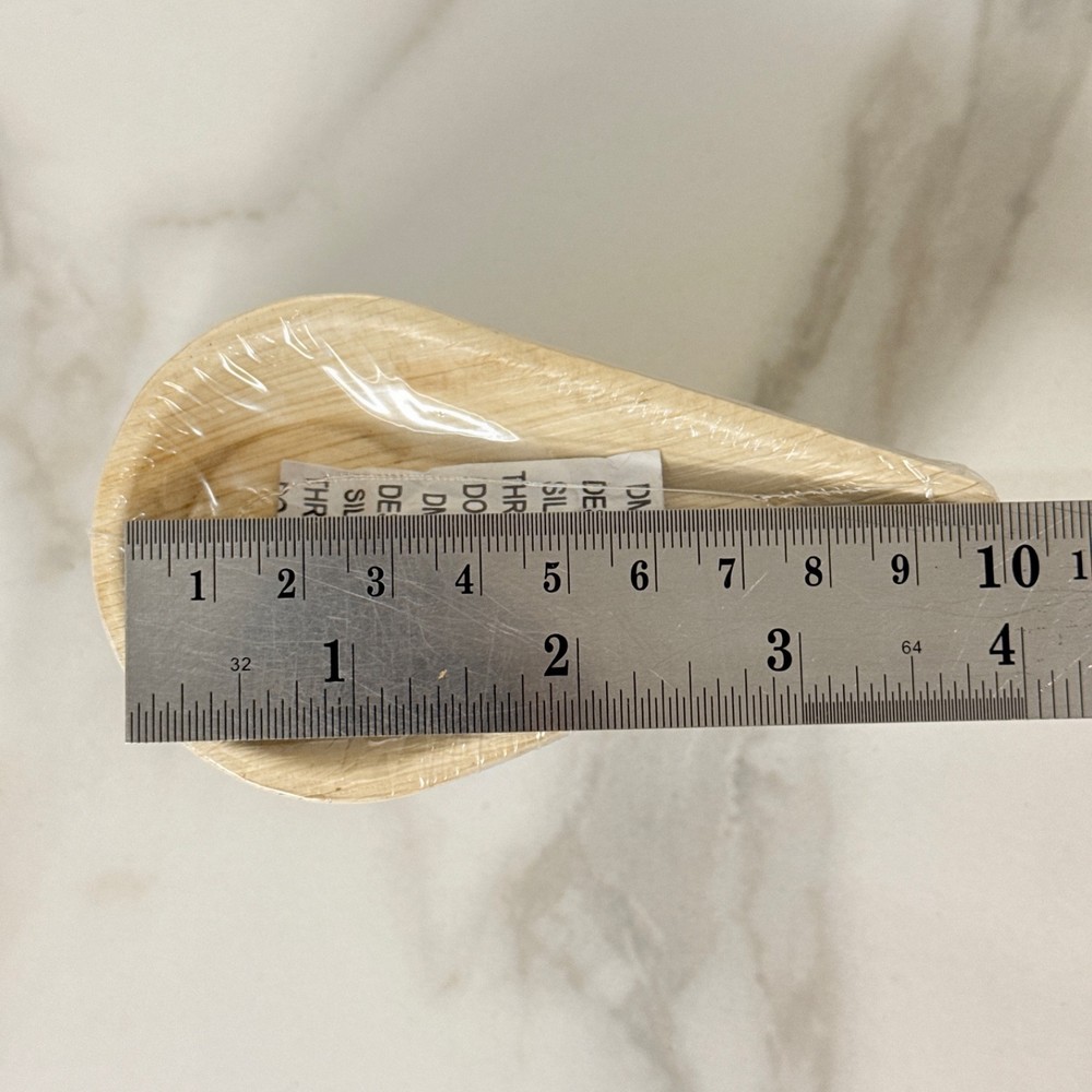 Areca Palm Leaf Dish Teardrop 10cm – 25 Pcs – Biodegradable – PPTEARDROP100