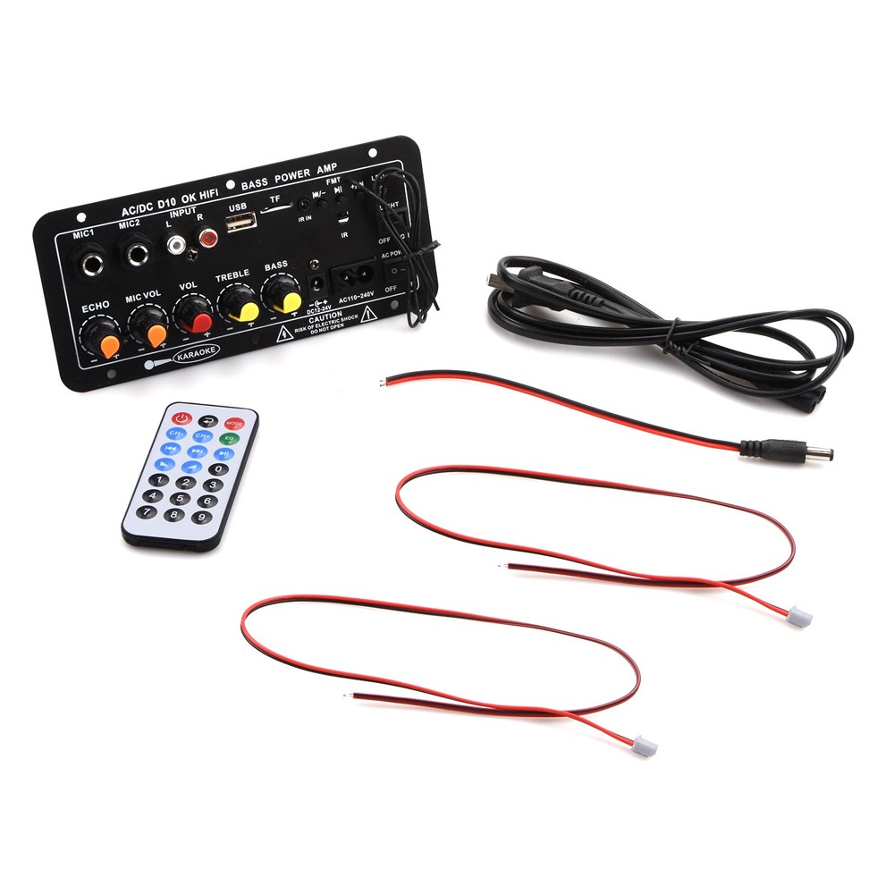 Versatile Audio Amplifier Decoder Board 5.0 TF/U MP3/WMA/WAV Audio Settings 12V