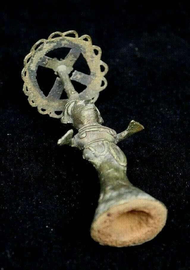 AUTHENTIC 19th CENTURY BRASS HINDU DIETY