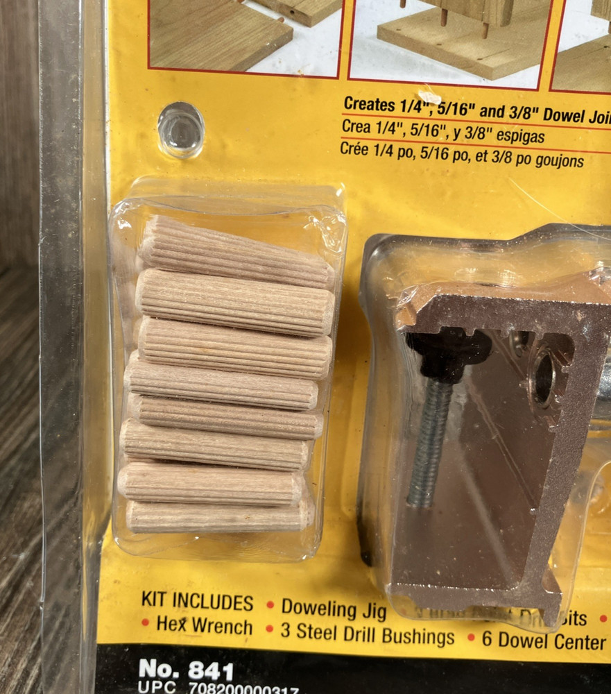 General EZ Pro Doweling Jig Kit Model 841, 2012 NEW Sealed