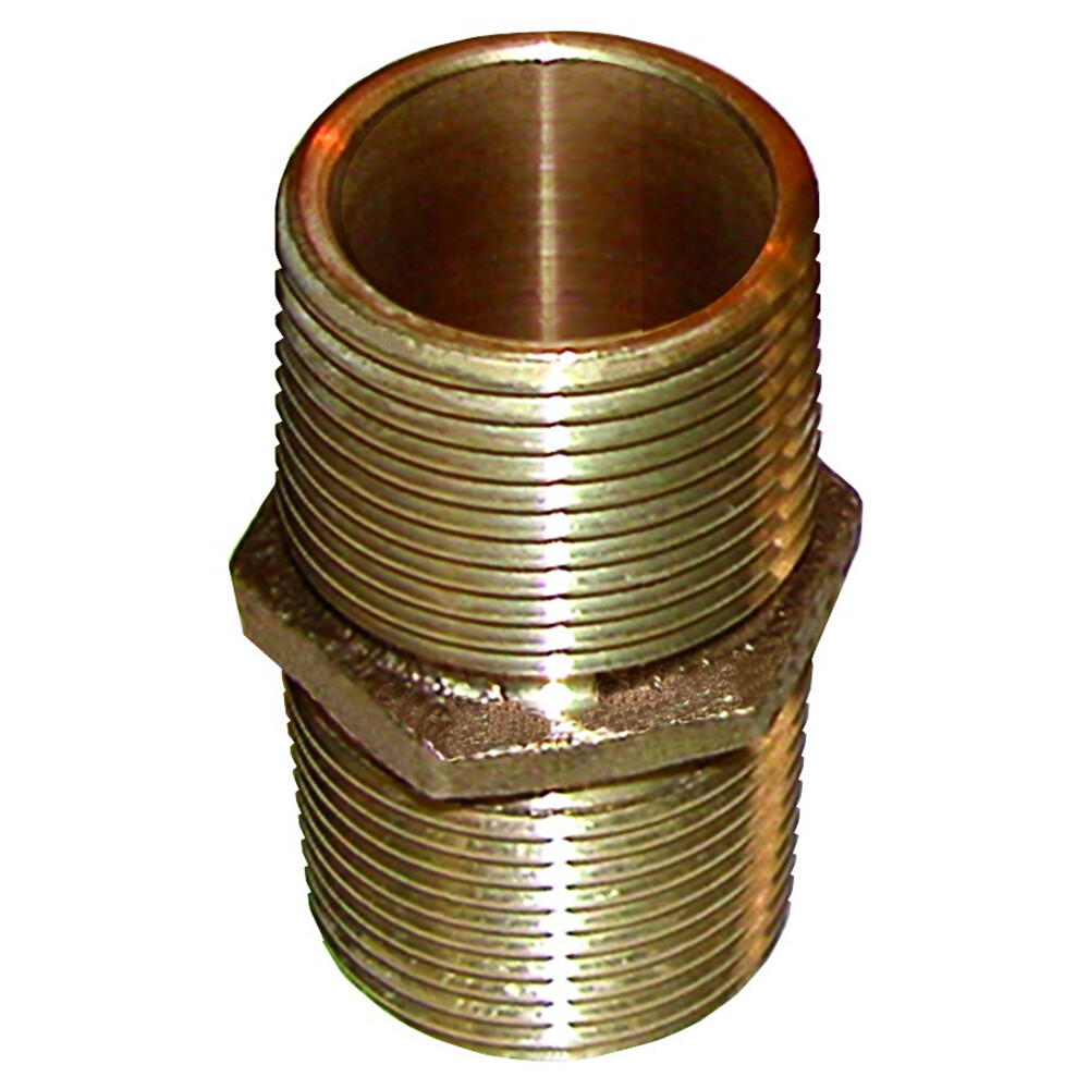 Groco Pn-500 Bronze Pipe Nipple 1/2" Npt