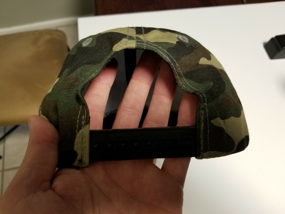 Stanley Tools Camouflage Snapback Adjustable Hat, Nice Shape