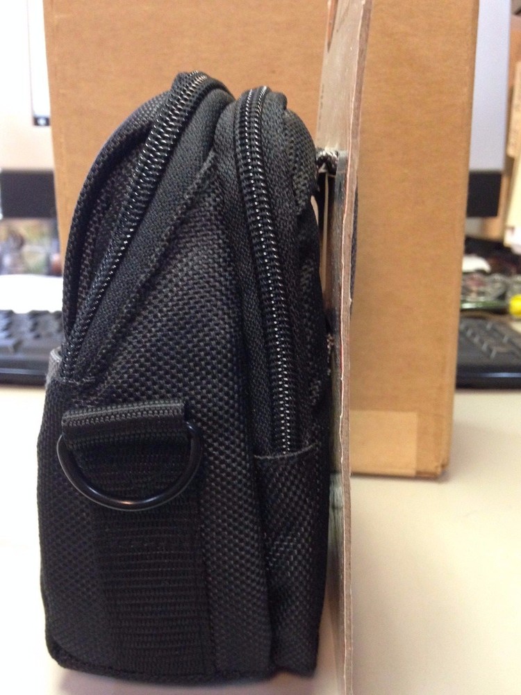 Leonardo Collection Black Camera Pouch New in original packaging!