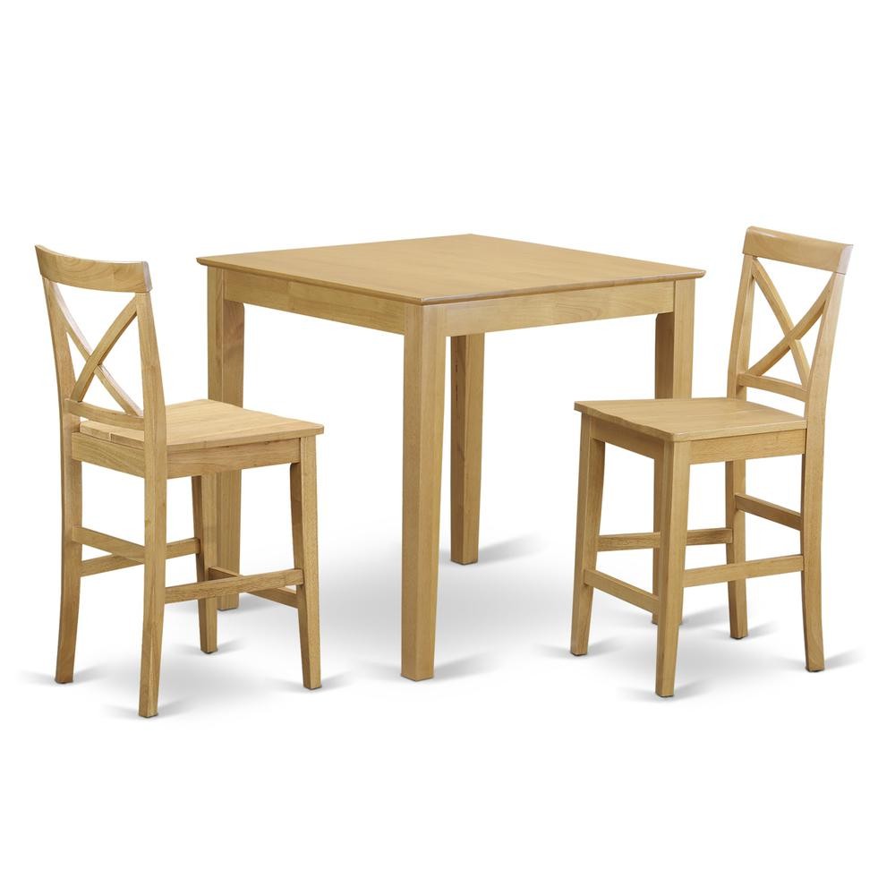 3  PC  Counter  height  Table-pub  Table  and  2  counter  height  Chairs