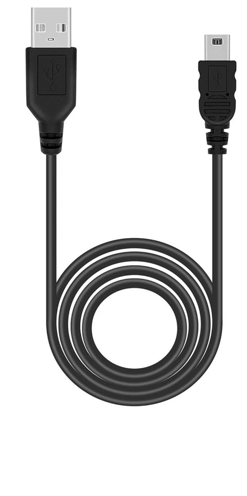 Mcbazel 2 Pack PS3 Controller Charging Cable, Mini USB Data Charging Cord for PS