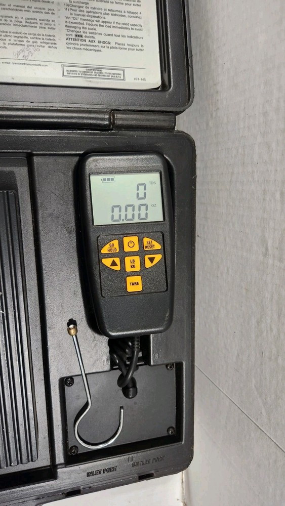 CPS CC800A Compute-A-Charge Refrigerant Charging Scale