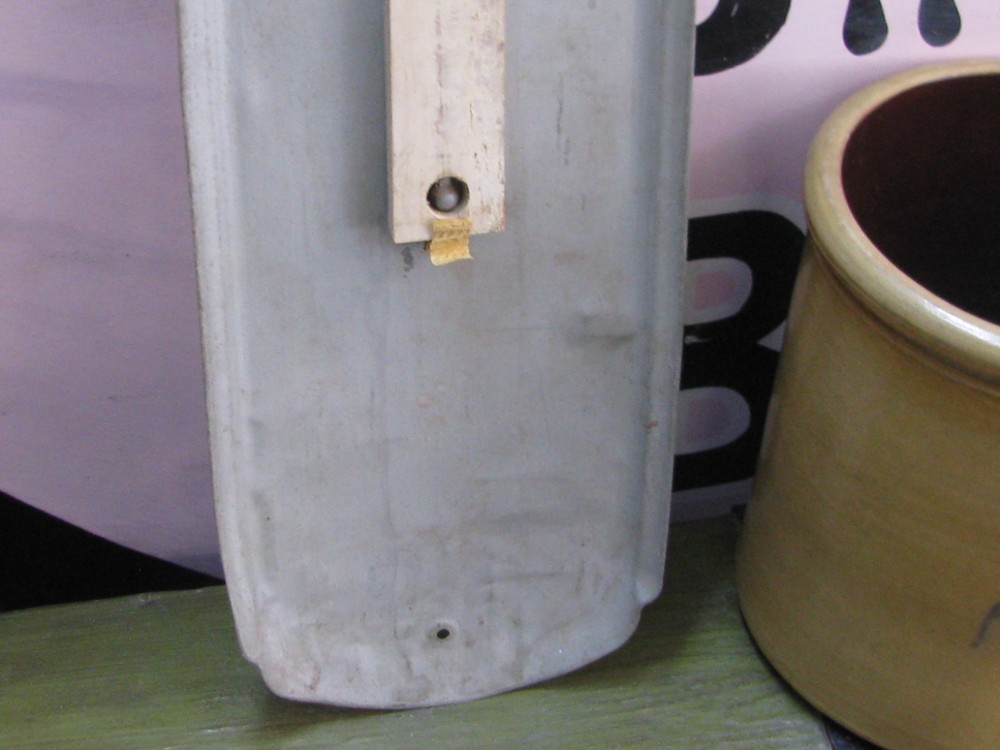 VINTAGE OLD CABIN STILL WHISKEY THERMOMETER