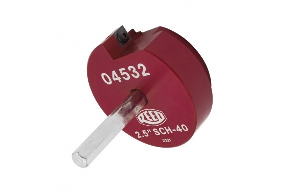 Reed Tool Clean Ream Extreme 2 1/2" Plastic Pipe Fitting Reamer 04532