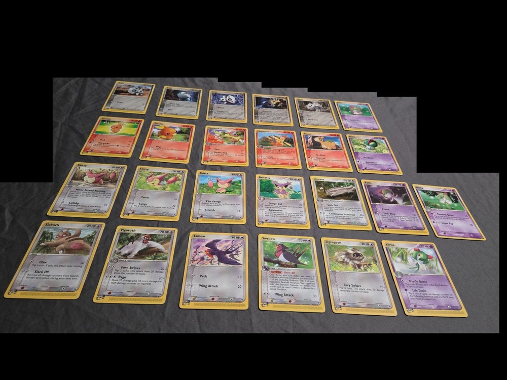 COMPLETE Pokemon EX Ruby & Sapphire Base 74 Cards Common & Uncommon Set Vintage