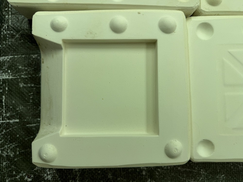 VINTAGE ARNEL'S CERAMIC MOLD #281A & #281B TILES