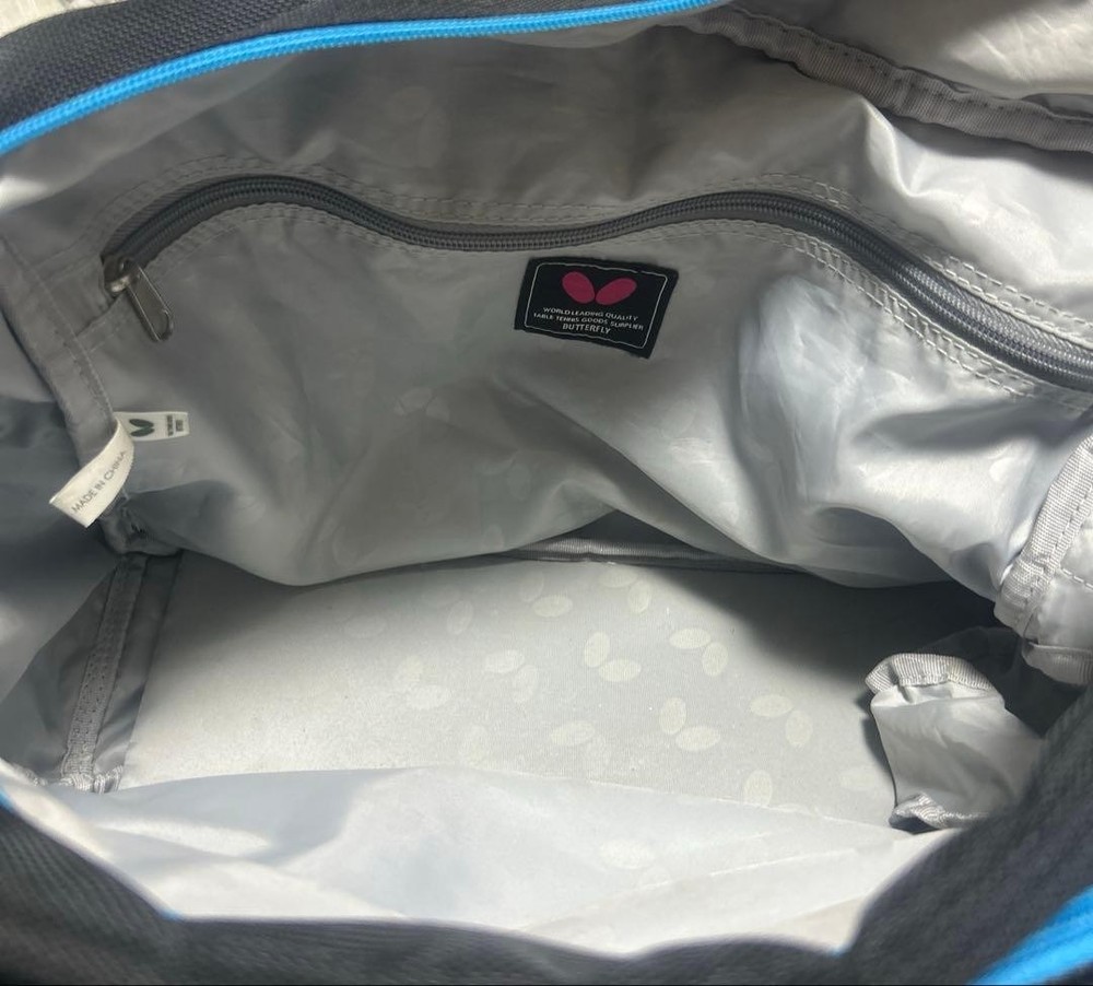 Table Shoulder Bag Butterfly Blue
