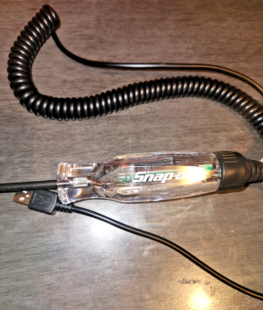 SNAP-ON Clear 12 Volt Digital Display LCD Circuit Tester