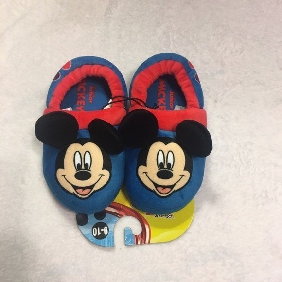 New Mickey Mouse Slippers 11/12 non slip bottom
