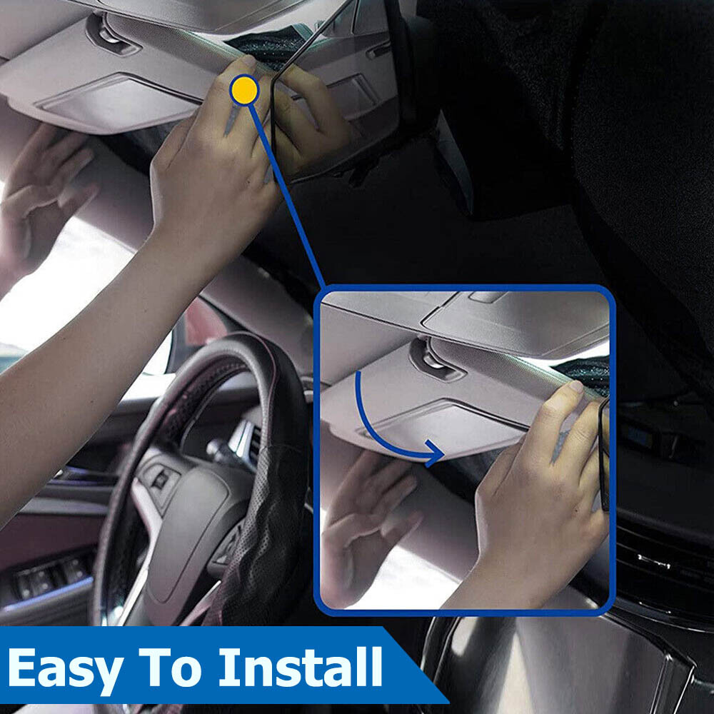 Foldable Car Front Rear Window Sun Shade Cover Windshield Visor UV Protection